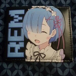 Re:Zero Rem And Ram Bi-fold Wallet